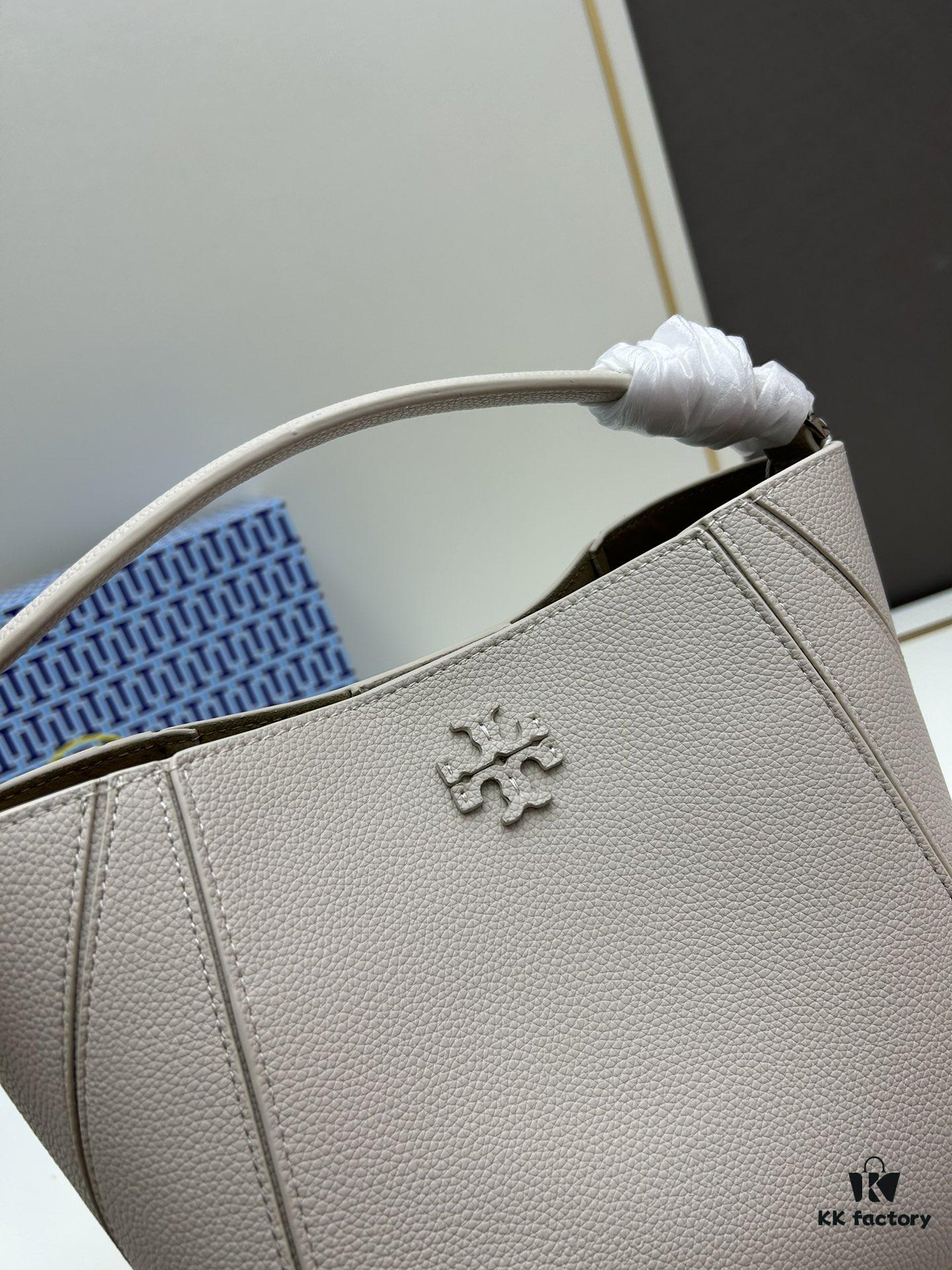 Original Quality [Full Genuine Leather Series, New Arrival with Attention to Detail] Tory Burch McGraw Hobo