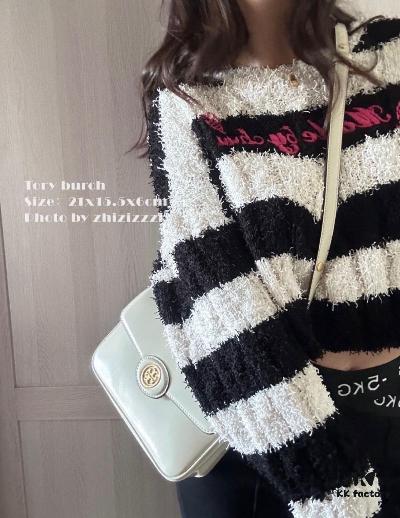 New Arrival Tory Burch Robinson Series Dual-Use Shoulder Bag – Oil-Diffuser Style, Attention to Detail