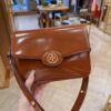 New Arrival TORY BURCH Robinson Series Dual-Use Shoulder Bag – Spazzolato Shiny Patent Leather Messenger Bag