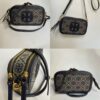Original Quality [New Item with Attention to Detail] TORY BURCH 2024 Lunar New Year New Camera Bag, (Includes Hang Tag, Sticker, Logo Label, Plastic Bag, and Brand Copy Paper) Miller Signature Print Camera Bag with Double Zippers, Dimensions: 19.5 x 11.5 x 6 cm