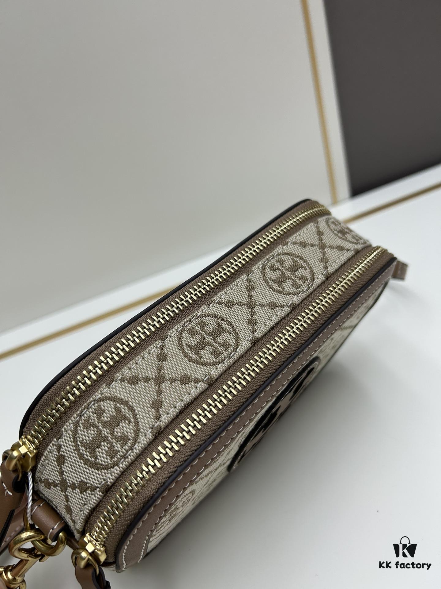 Original Quality [New Item with Attention to Detail] TORY BURCH Miller Signature Camera Bag 2024 Chinese New Year Collection