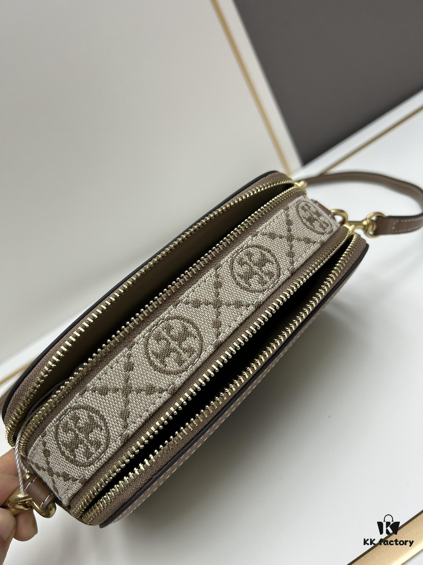 Original Quality [New Item with Attention to Detail] TORY BURCH Miller Signature Camera Bag 2024 Chinese New Year Collection