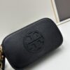 Guaranteed Genuine Leather, Original Quality Tory Burch New Denim Miller Camera Bag, Shoulder Crossbody Bag, Perfect Spring Summer Accessory, Lightweight Travel
