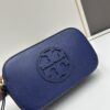 Authentic Tory Burch Miller Denim Camera Bag New Arrival, 100% Genuine Leather, Original Quality, Crossbody Shoulder Bag