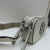 Tory Burch New Genuine Leather Denim Miller Camera Bag, Single Shoulder Crossbody Bag, Original Quality