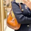 Original Quality [Full Genuine Leather Series, New Arrival with Attention to Detail] TORY BURCH ROBINSON New Crescent Underarm Bag