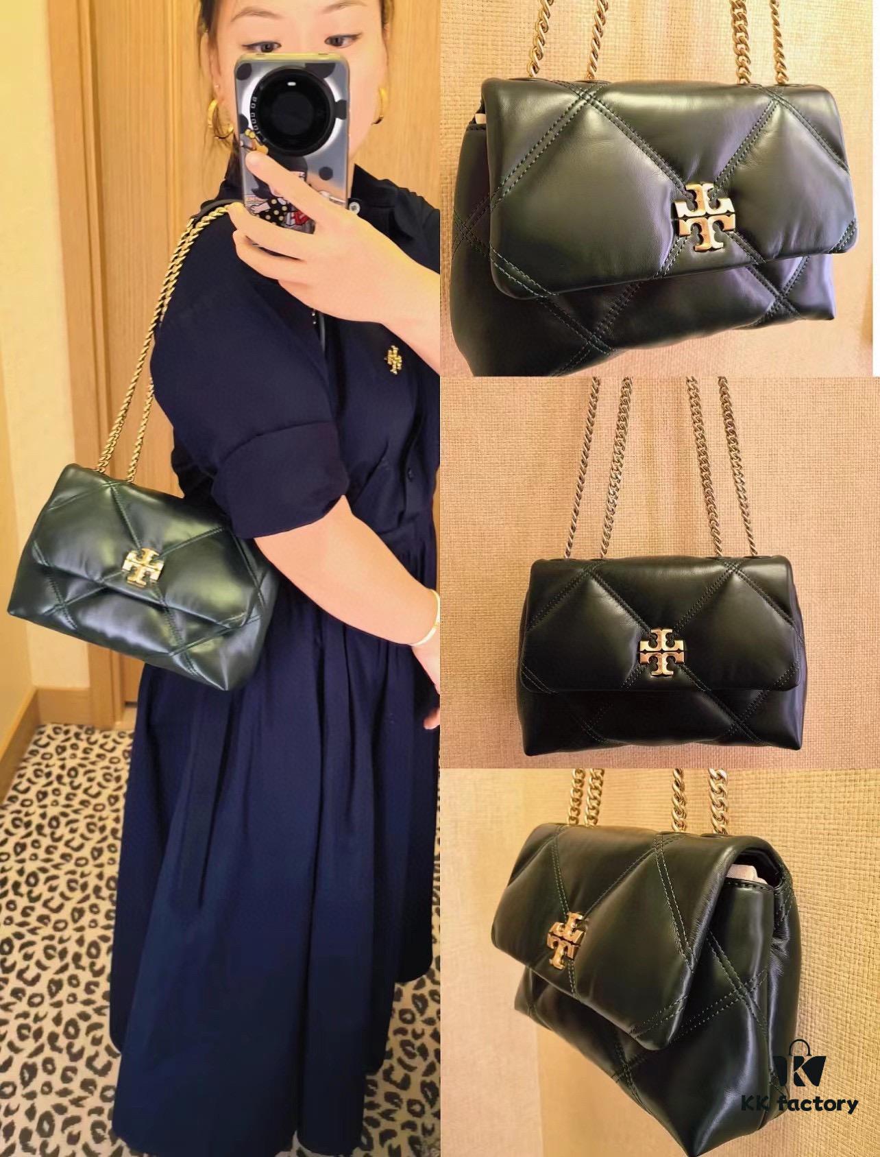 Original Quality [Full Leather Series, New Item with Attention to Detail] TB Kira Calfskin Bag