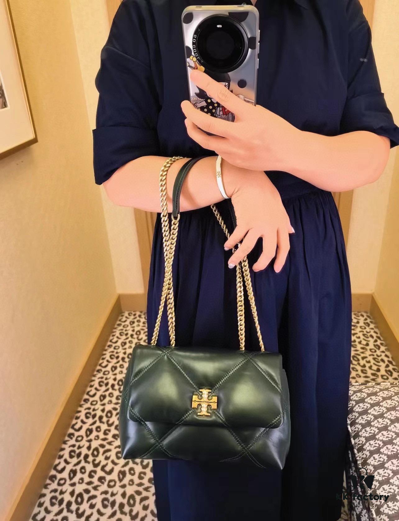 Original Quality [Full Leather Series, New Item with Attention to Detail] TB Kira Calfskin Bag