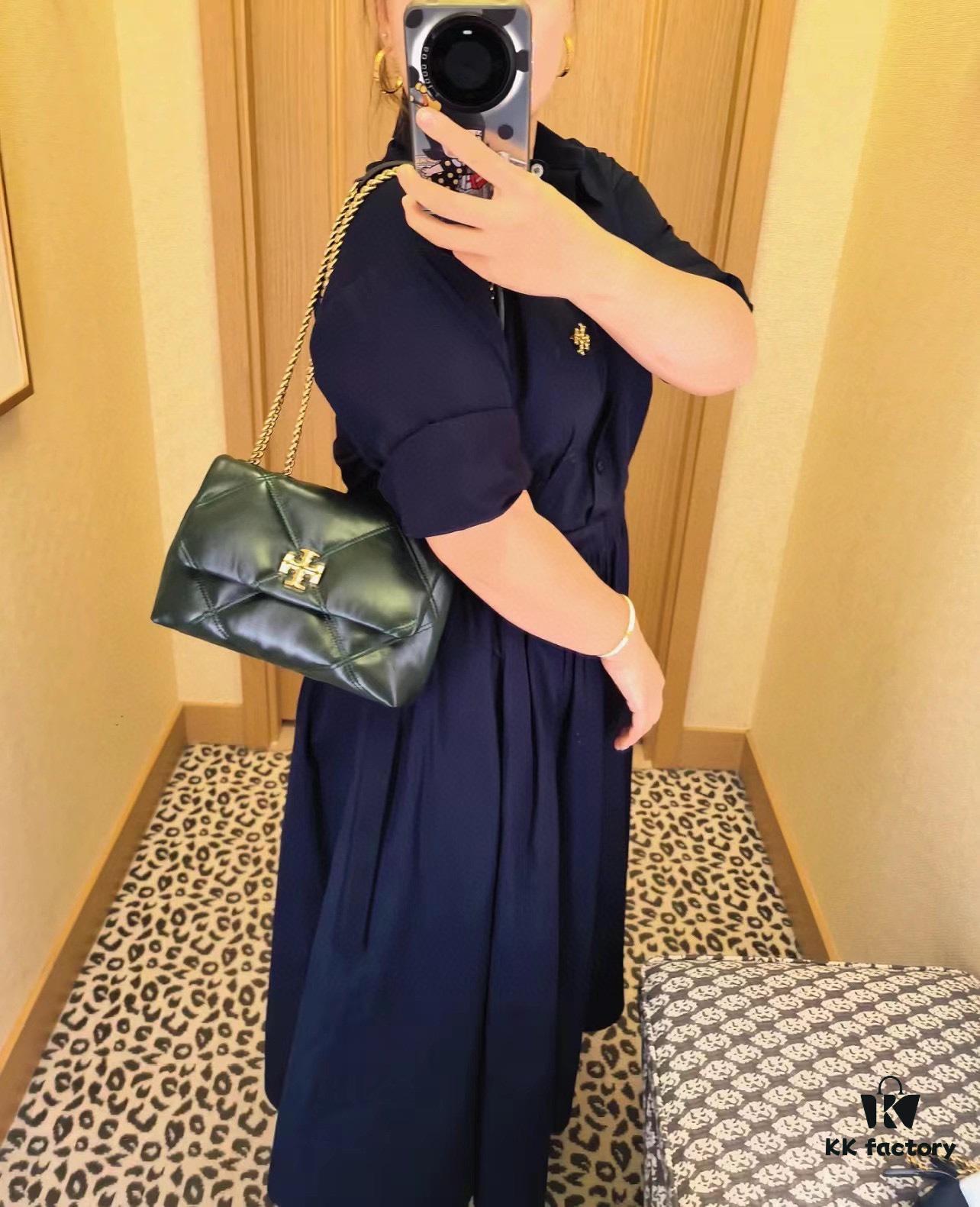 Original Quality [Full Leather Series, New Item with Attention to Detail] TB Kira Calfskin Bag