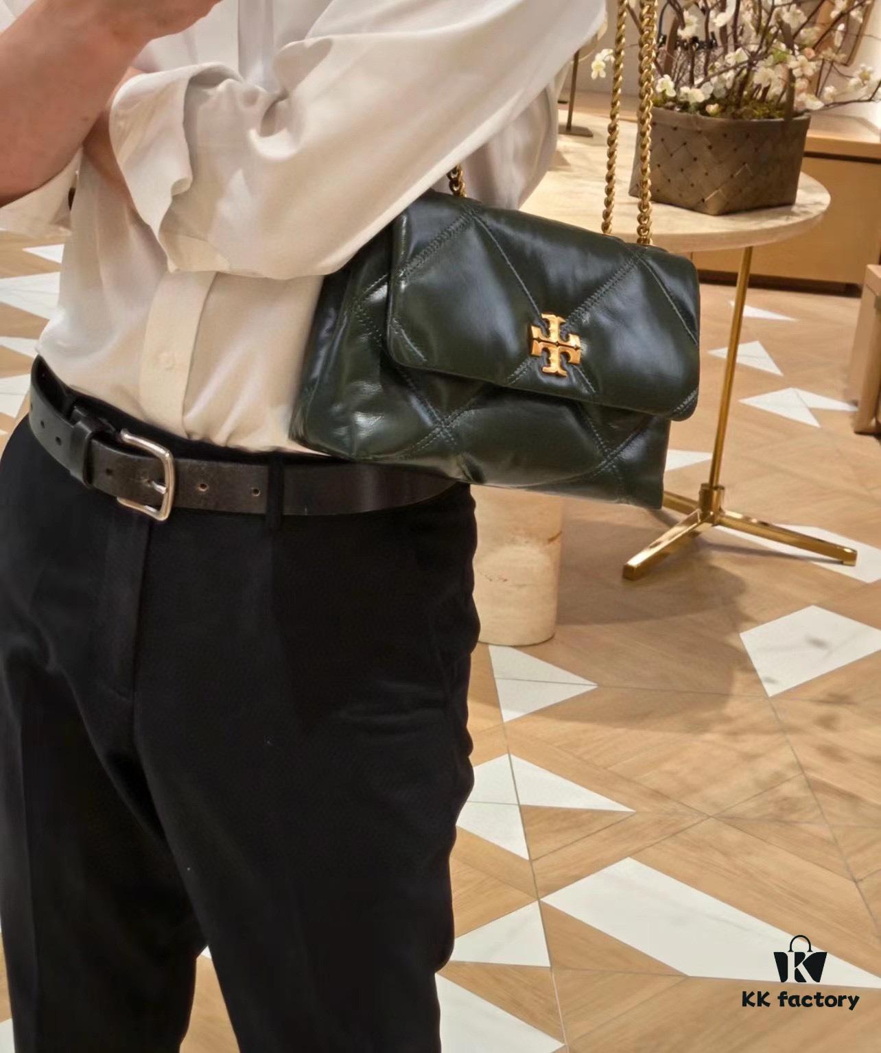 Original Quality [Full Leather Series, New Item with Attention to Detail] TB Kira Calfskin Bag