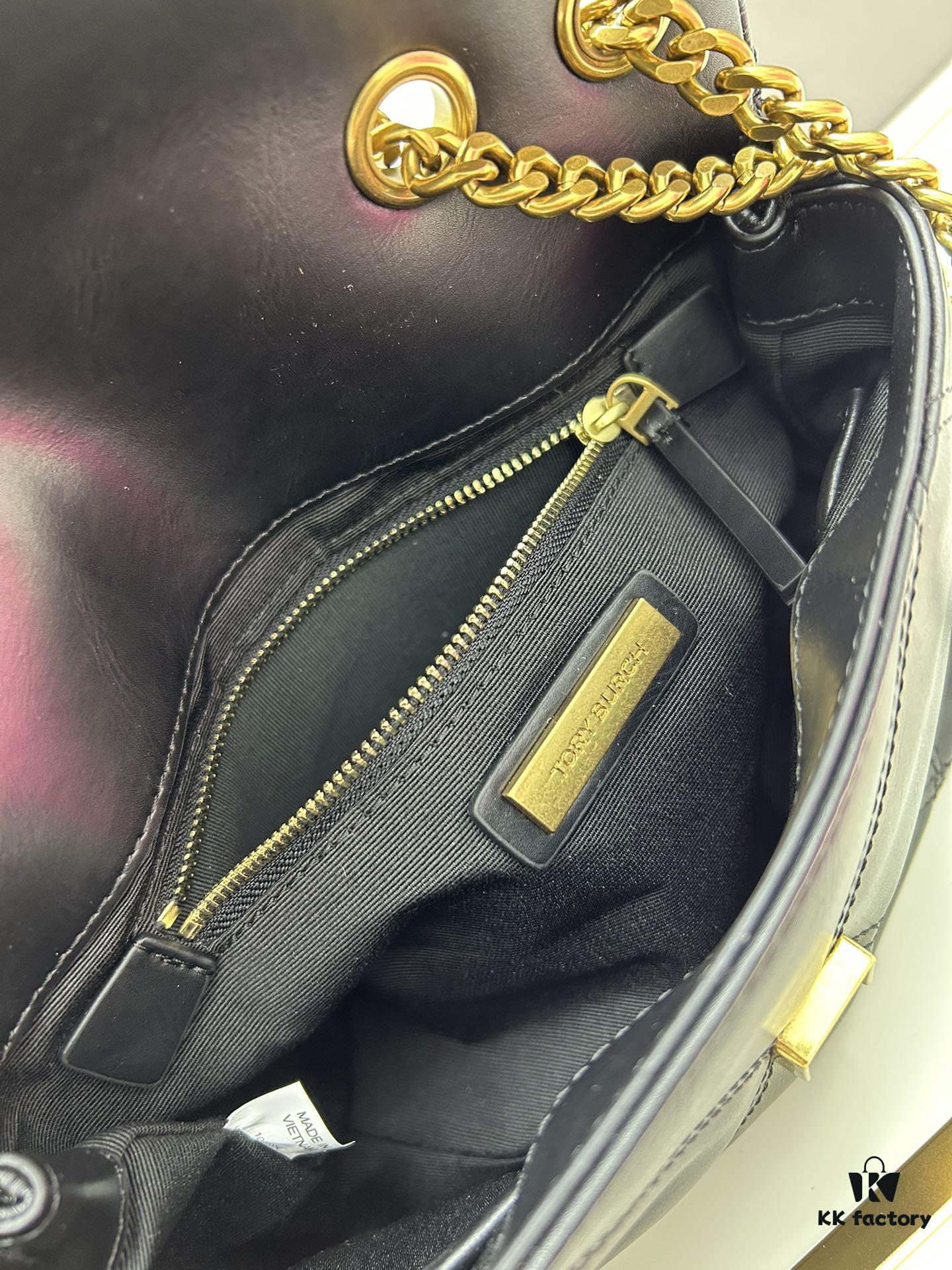 Original Quality [Full Leather Series, New Arrival with Attention to Detail] TB Kira Cowhide Bag