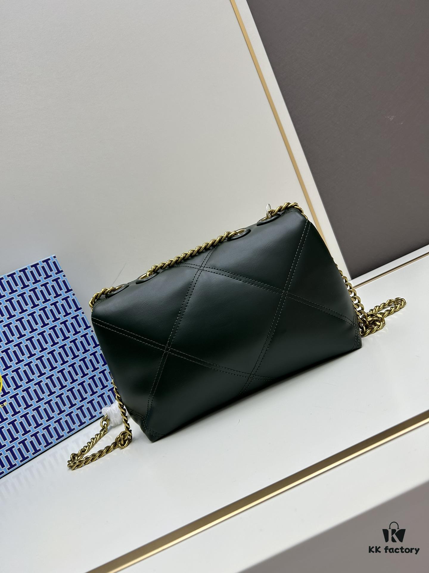 Original Quality [Full Leather Series, New Arrival with Attention to Detail] TB Kira Cowhide Bag