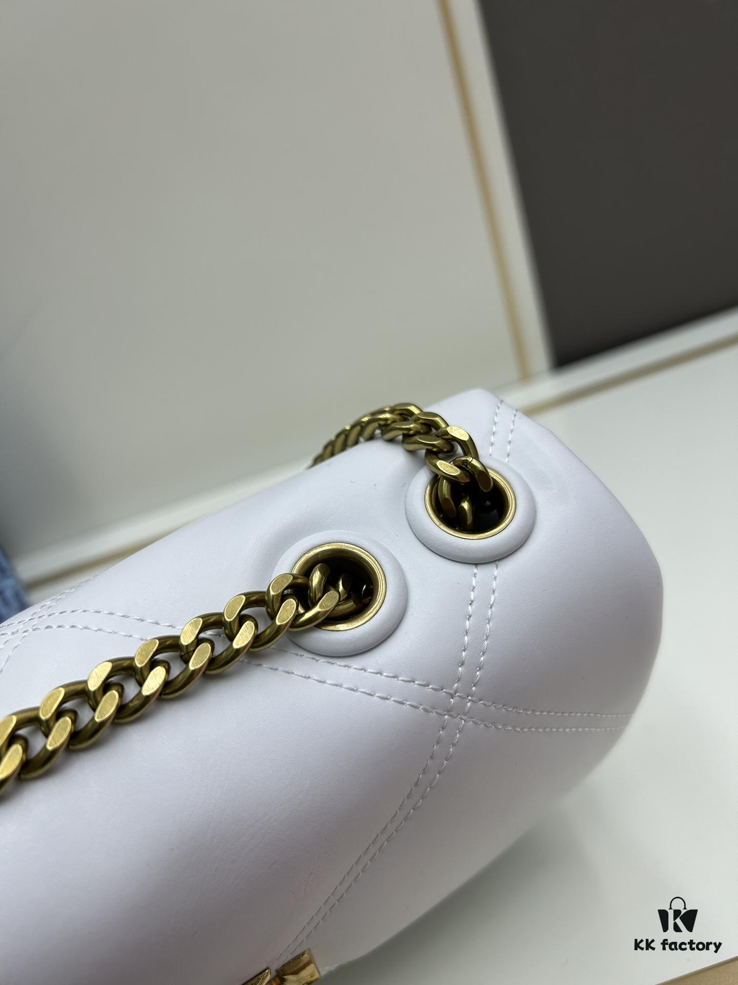 Original Quality [Full Leather Series, New Arrival with Attention to Detail] TB Kira Calfskin Handbag