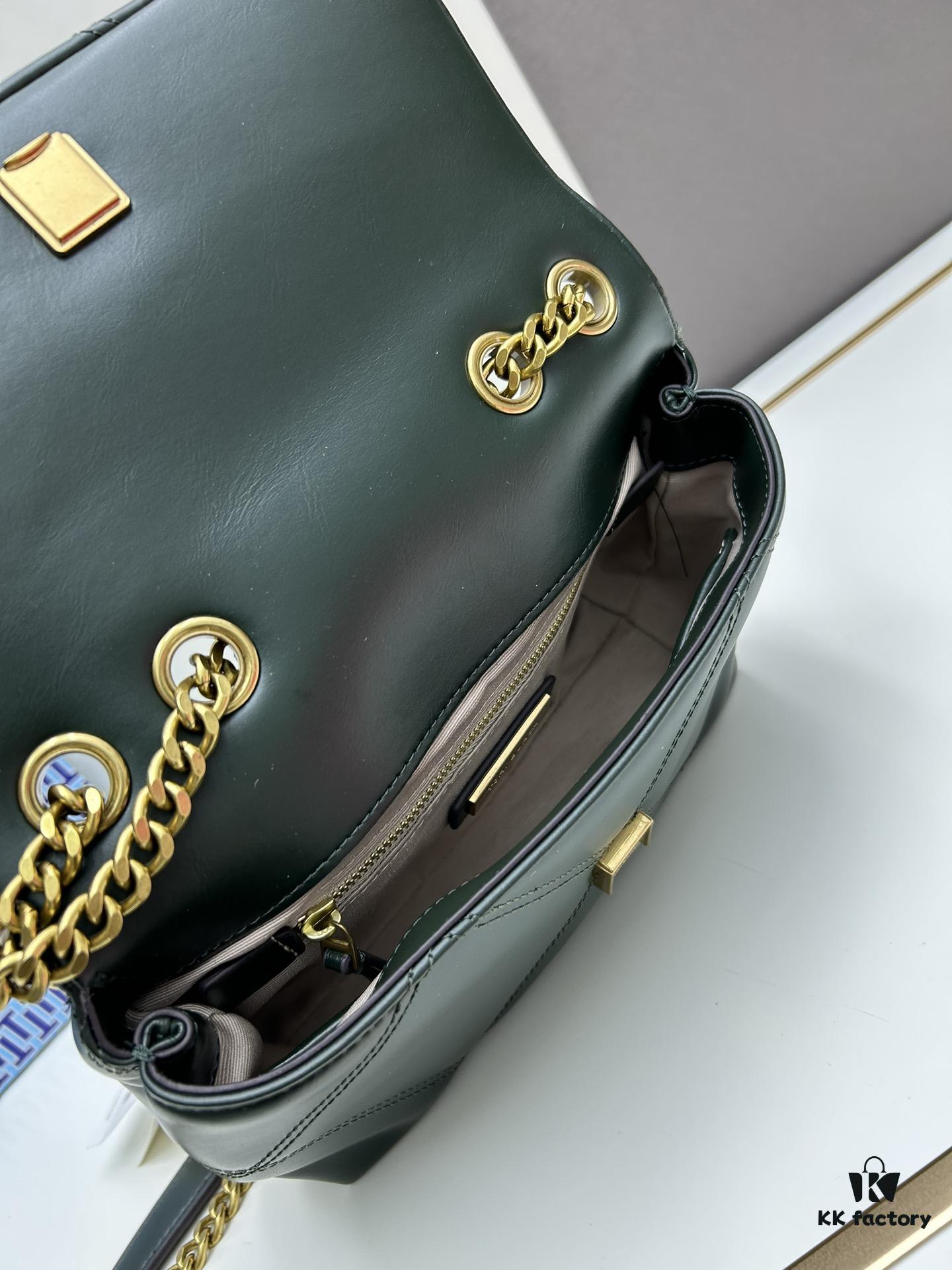 Original Quality [Full Leather Series, New Arrival with Attention to Detail] TB Kira Cowhide Bag