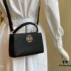 Tory Burch Britten Series Mini Tote Bag New Arrival Pebbled Leather Ladies' Shoulder Bag