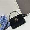 Tory Burch Britten Series Mini Tote Bag New Arrival Pebbled Leather Diana Bag