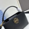 Tory Burch Britten Series Mini Tote Bag New Arrival Pebbled Leather Diana Bag