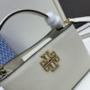 Tory Burch Britten Series Mini Tote Bag New Arrival Pebbled Leather Diana Bag