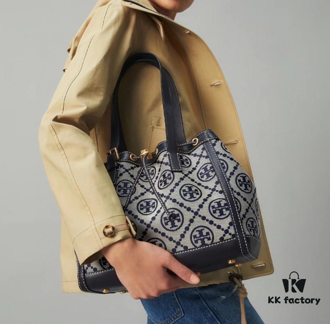 New Arrival Attention to Detail: Tory Burch T-Monogram Tote Bag