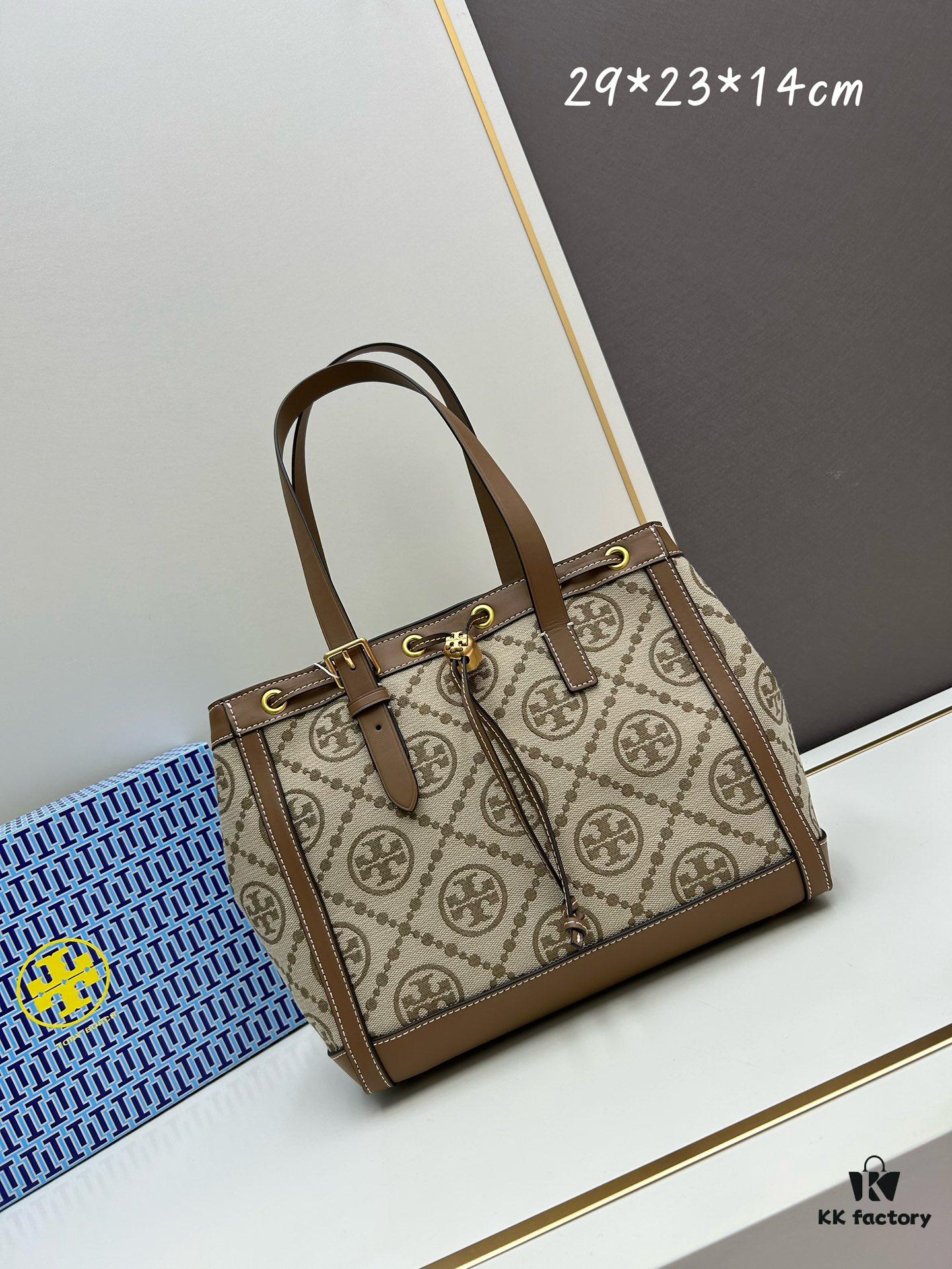 New Arrival Attention to Detail: Tory Burch T-Monogram Tote Bag