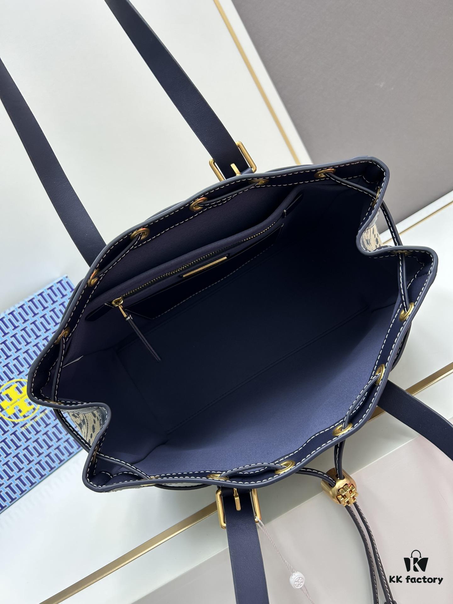 New Arrival Attention to Detail: Tory Burch T-Monogram Tote Bag, Featuring the Classic Monogram Pattern