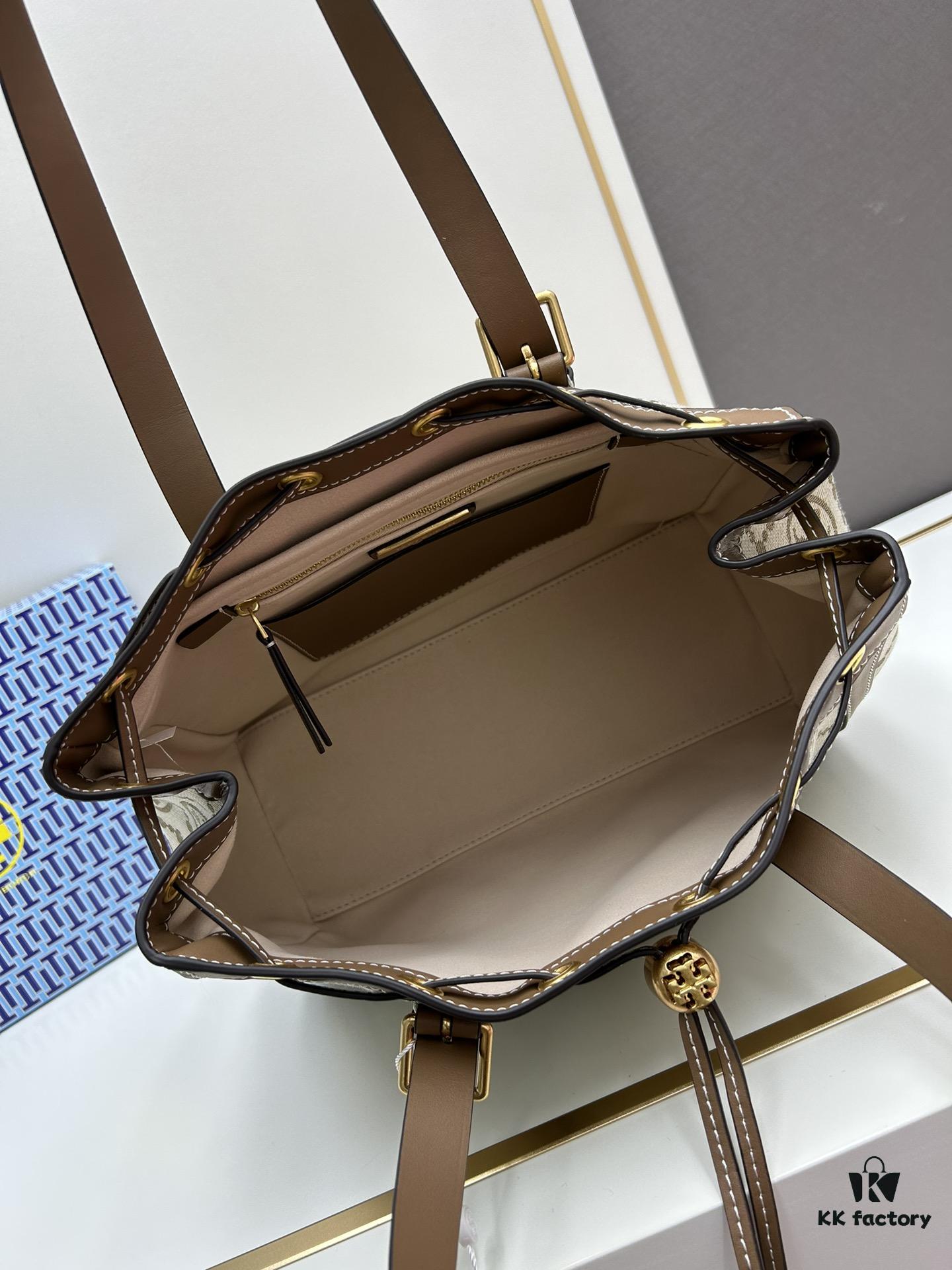 New Arrival Attention to Detail: Tory Burch T-Monogram Tote Bag