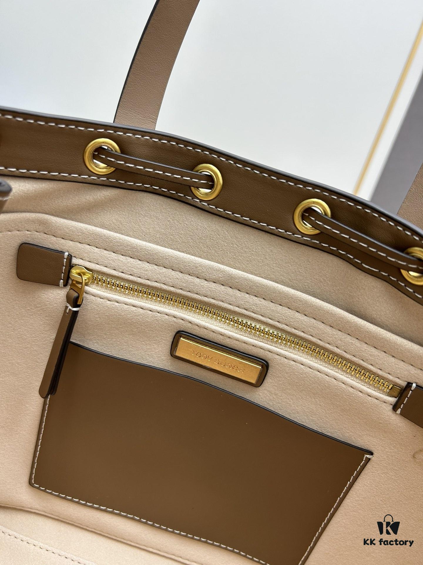 New Arrival Attention to Detail: Tory Burch T-Monogram Tote Bag