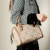 Large [New Arrival Attention to Detail] TORY BURCH T Monogram Mini Jacquard Barrel Bag