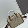 Large [New Arrival Attention to Detail] TORY BURCH T Monogram Mini Jacquard Barrel Bag