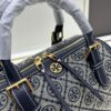 Large [New Arrival Attention to Detail] TORY BURCH T Monogram Mini Jacquard Barrel Bag