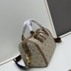 Large Size [New Arrival Attention to Detail] TORY BURCH T Monogram Mini Jacquard Barrel Bag
