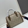 Large Size [New Arrival Attention to Detail] TORY BURCH T Monogram Mini Jacquard Barrel Bag