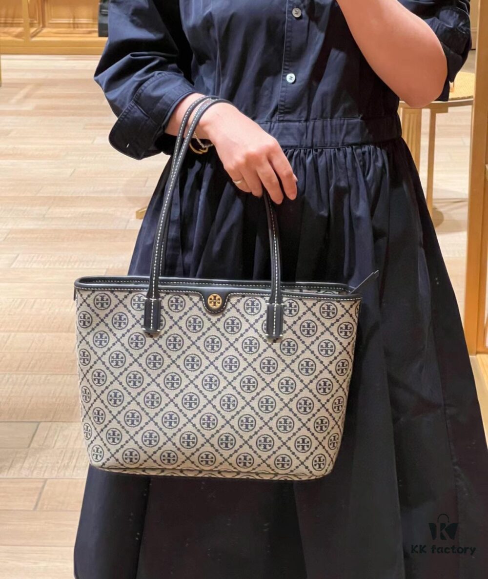 Tory Burch Small Monogram Print Tote Bag