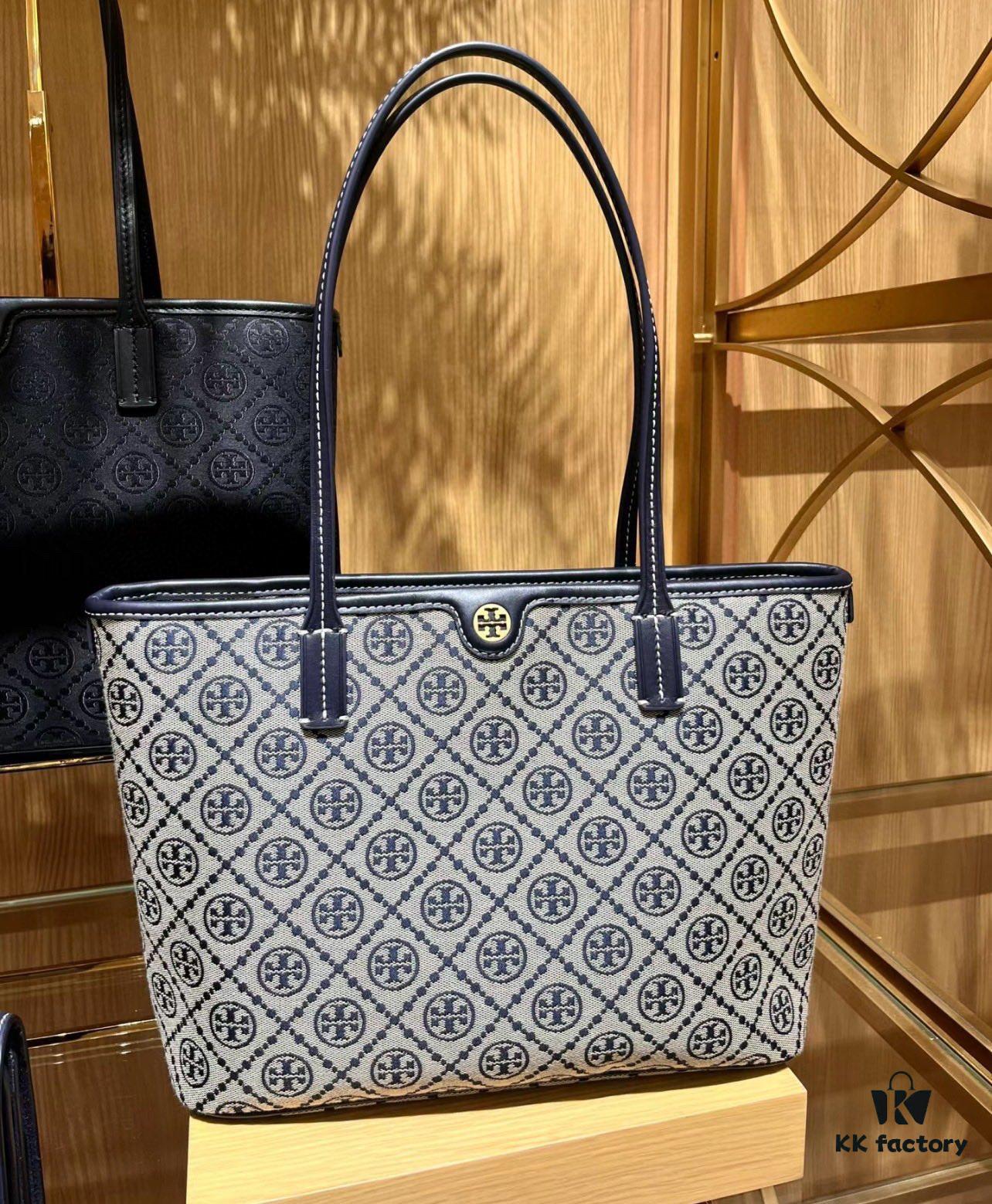 Tory Burch Small Monogram Print Tote Bag
