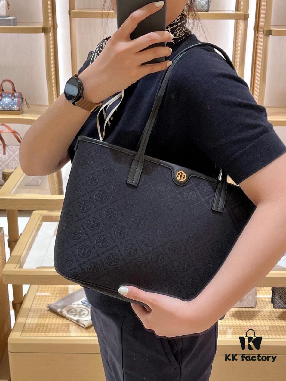 Tory Burch Small Monogram Print Tote Bag