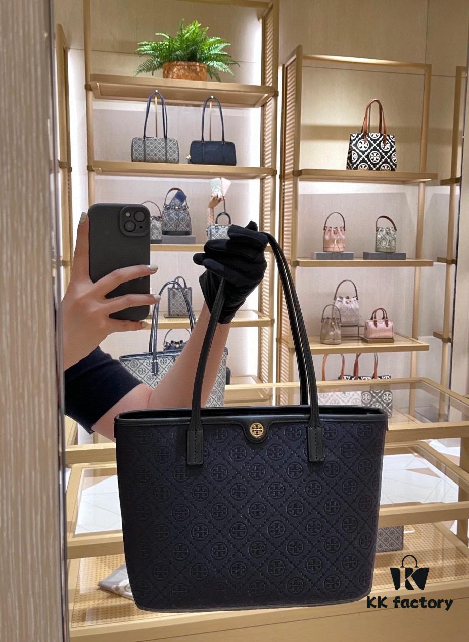 Tory Burch Small Monogram Print Tote Bag