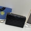 Large Size Authentic Quality New TORY BURCH Miller Peony Bag Made of Full Grain Calfskin Leather with Signature Gold-Tone Double-T Logo