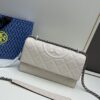 Large Size Authentic Quality [New Item, Attention to Detail, Guaranteed Genuine Leather] TORY BURCH Miller Accordion Bag