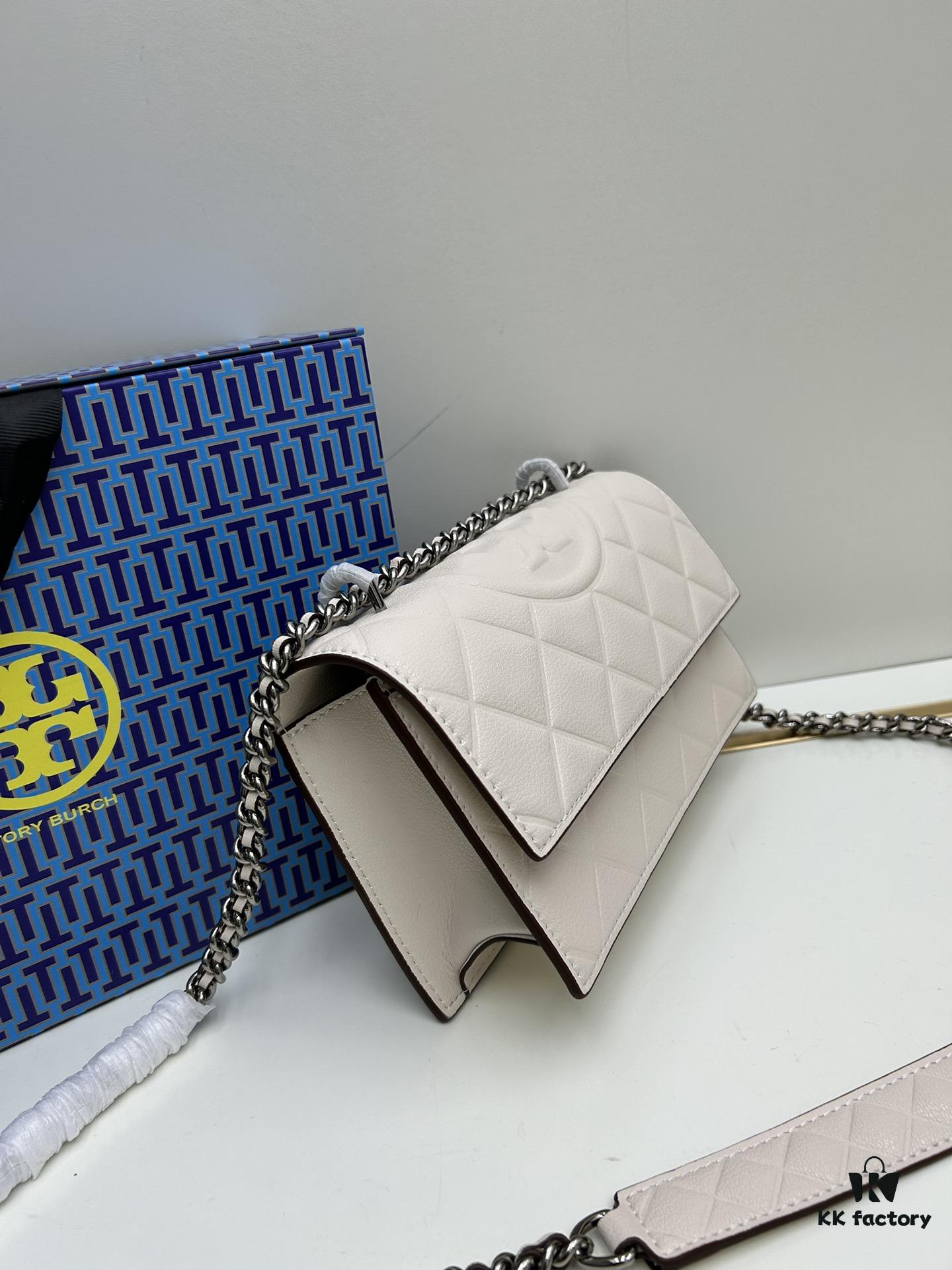 Original Quality [New Item, Attention to Detail, Guaranteed Genuine Leather] TORY BURCH Miller Accordion Bag