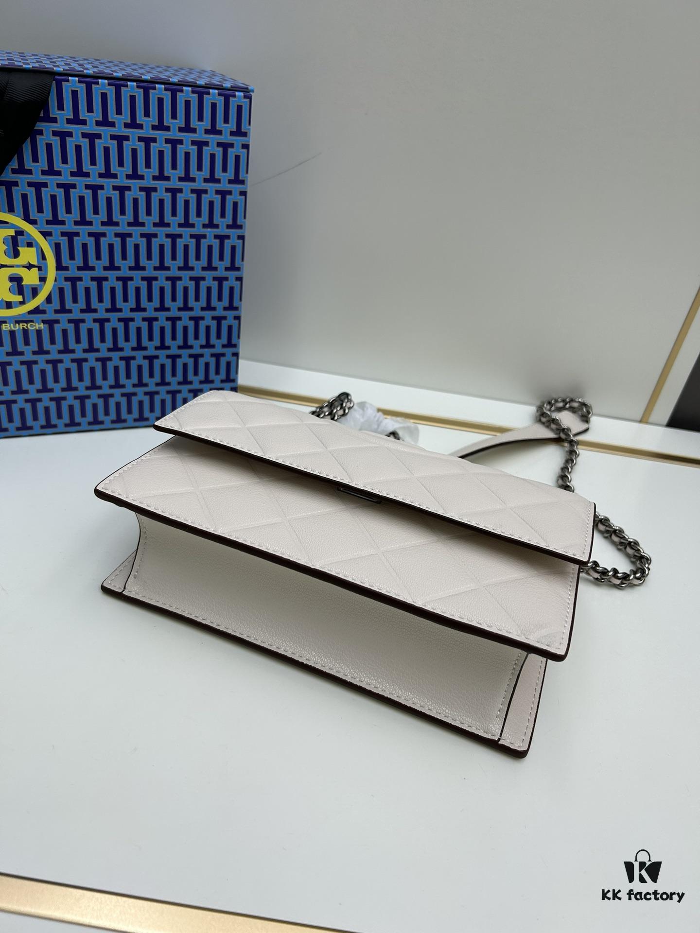 Original Quality [New Item, Attention to Detail, Guaranteed Genuine Leather] TORY BURCH Miller Accordion Bag