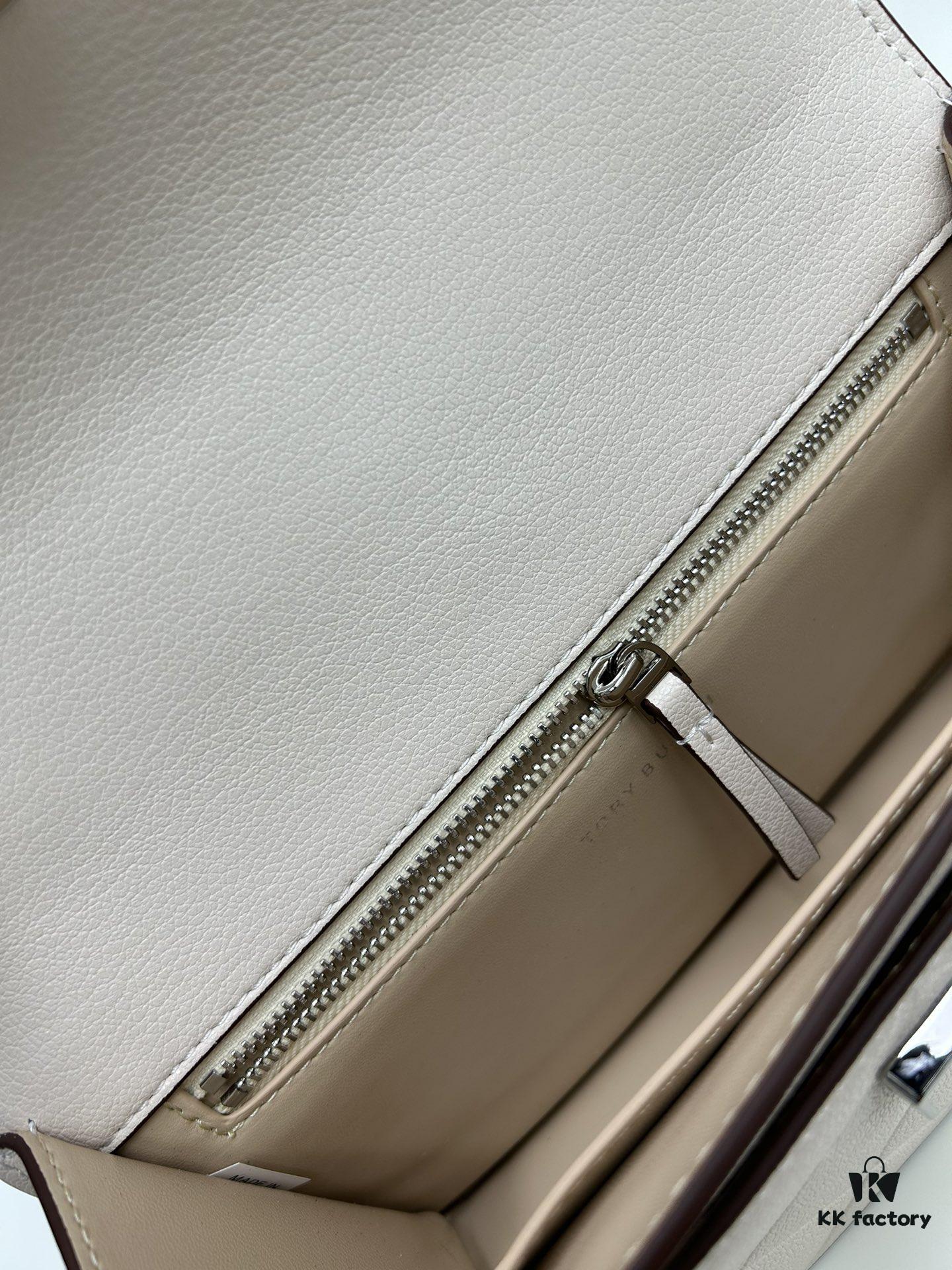 Original Quality [New Item, Attention to Detail, Guaranteed Genuine Leather] TORY BURCH Miller Accordion Bag