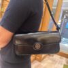 Tory Burch Robinson Rectangular Shoulder Bag, Full Leather Series, New Arrival with Attention to Detail