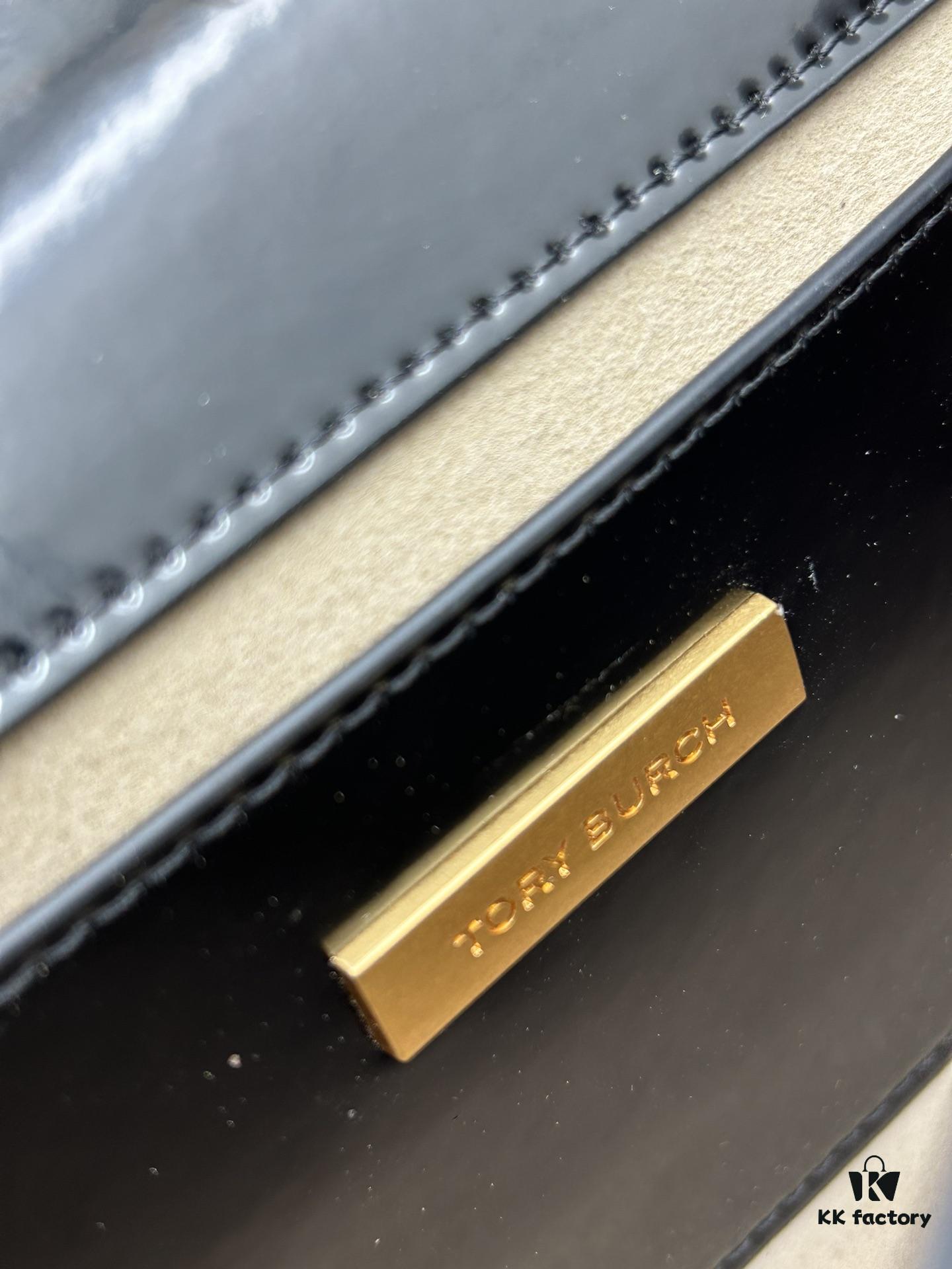 Full Leather Series, New Arrival Attention to Detail: Tory Burch Robinson Rectangular Shoulder Bag