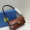 Tory Burch Robinson Rectangular Shoulder Bag, Full Leather Series, New Arrival with Attention to Detail