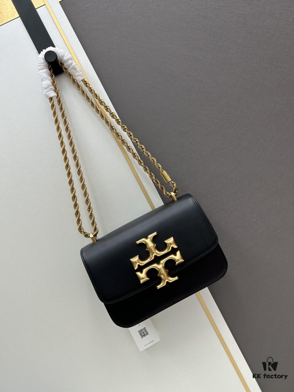 Original Quality [Full Leather Series, New Arrival with Attention to Details] Tory Burch Eleanor Small Convertible Shoulder Bag