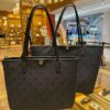 Tory Burch Large Monogram Shopping Tote Bag