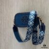 Authentic Quality Tory Burch New Denim Camera Bag Miller Crossbody Shoulder Bag in Denim Blue
