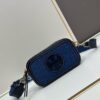 Authentic Quality Tory Burch New Denim Camera Bag Miller Crossbody Shoulder Bag in Denim Blue