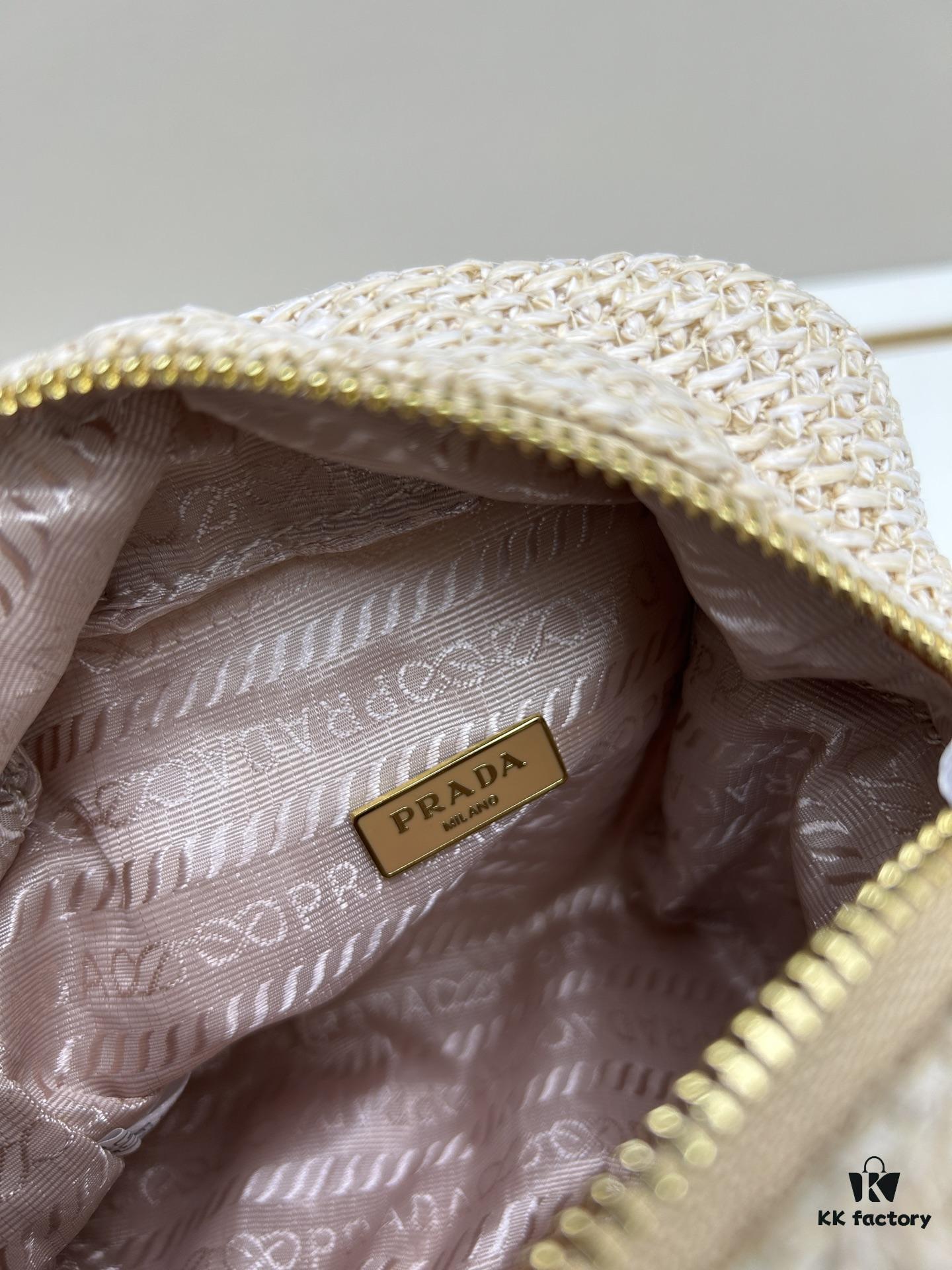 Small PRADA Woven Bag with Box | Lock in This Lazy Chic for Spring and Summer ✨