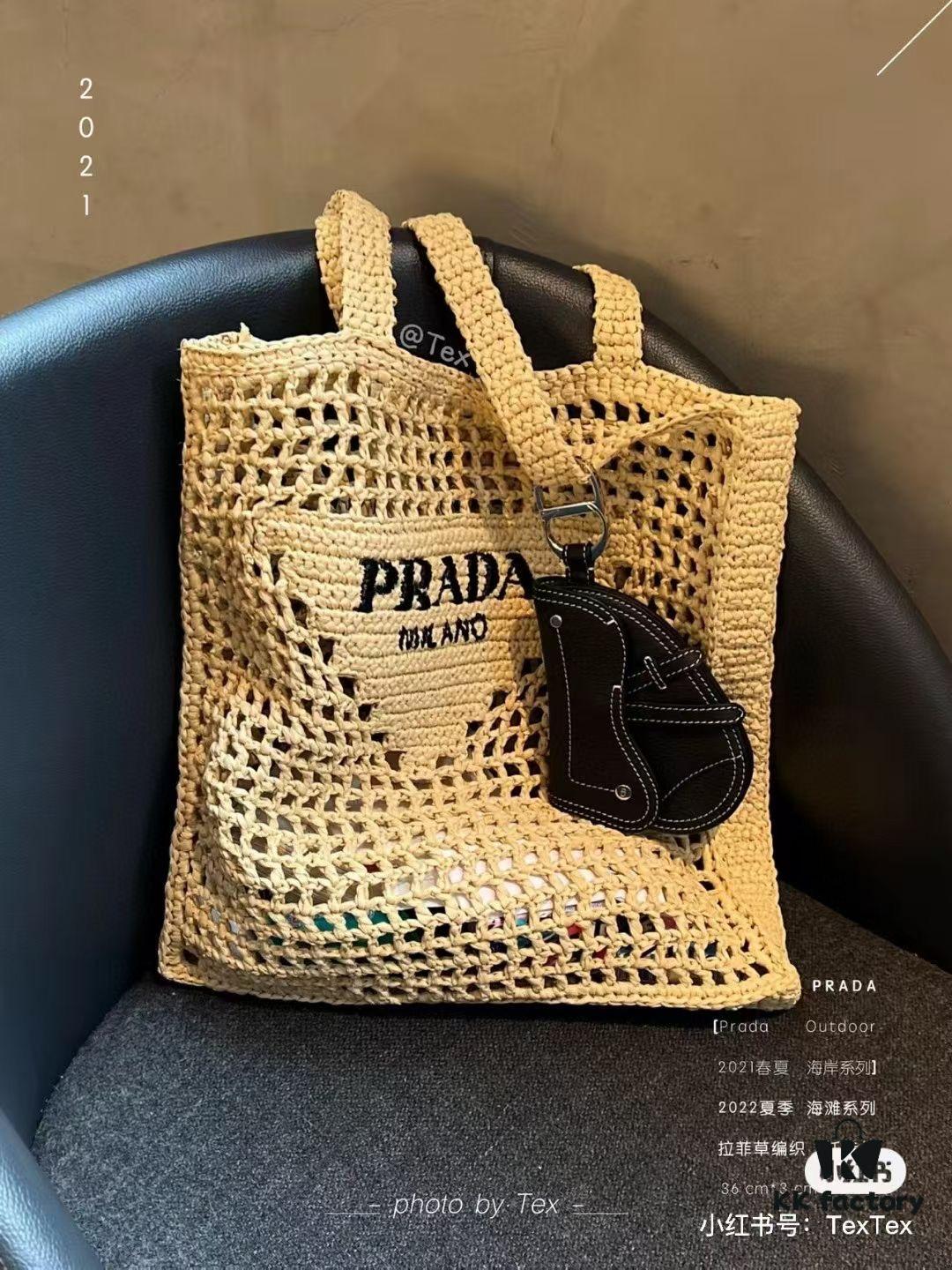 Raffia Tote Bag